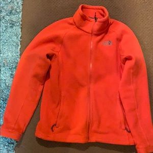 Coral North Face Jacket